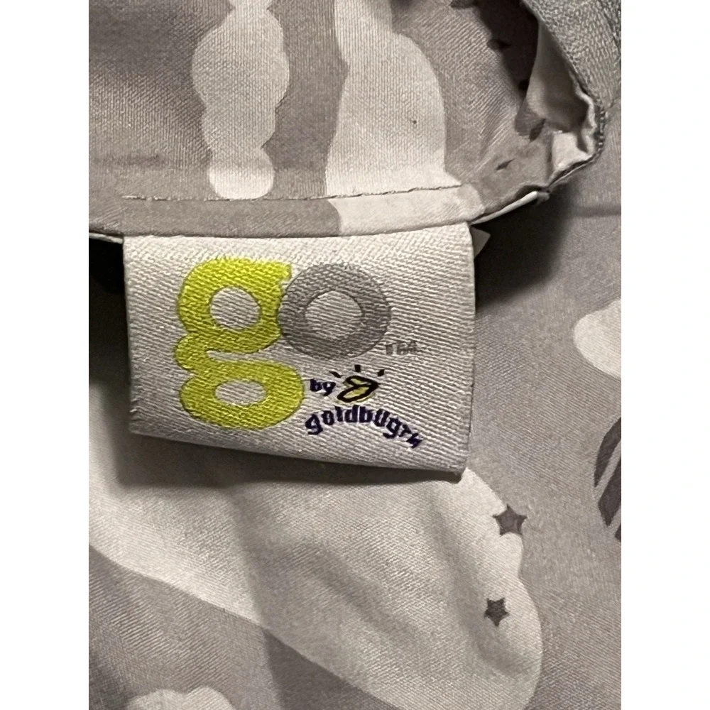 Go by Goldbug Car Seat Canopy Cover‎ UPF 50+ Protection (Gray w/Clouds)